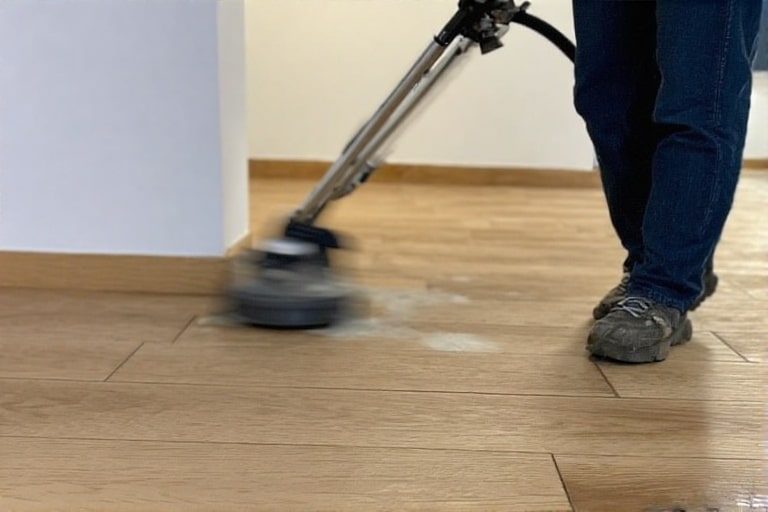 ponçage parquet avant vitrification